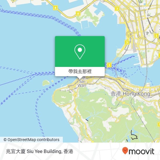 兆宜大廈 Siu Yee Building地圖