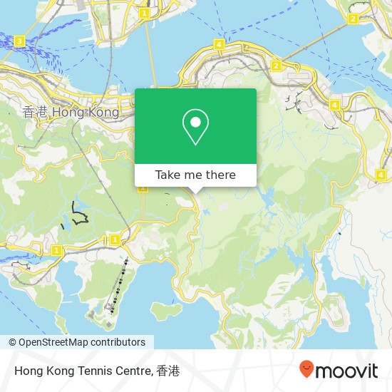 Hong Kong Tennis Centre地圖