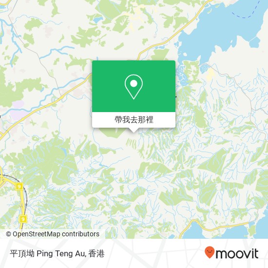 平頂坳 Ping Teng Au地圖