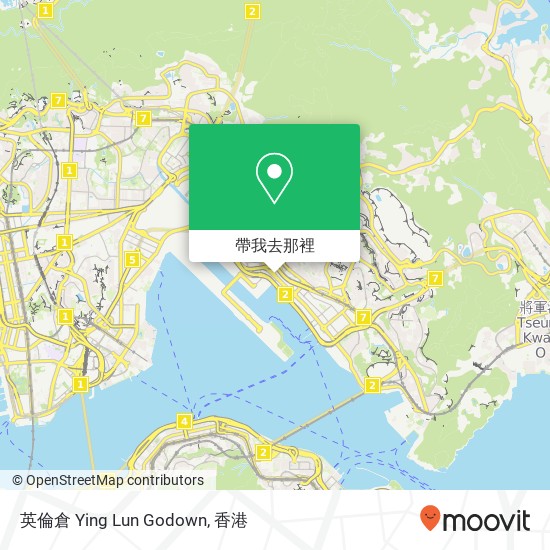 英倫倉 Ying Lun Godown地圖