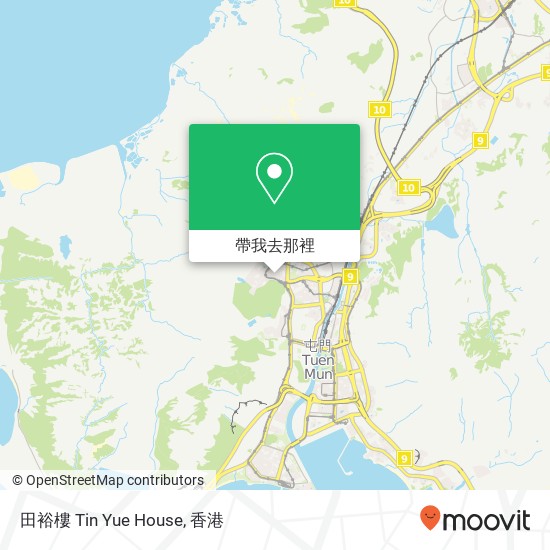 田裕樓 Tin Yue House地圖