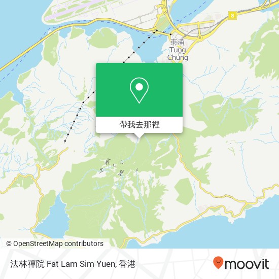 法林禪院 Fat Lam Sim Yuen地圖