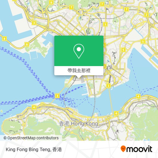 King Fong Bing Teng地圖
