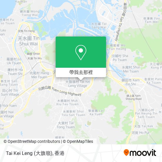 Tai Kei Leng (大旗嶺)地圖