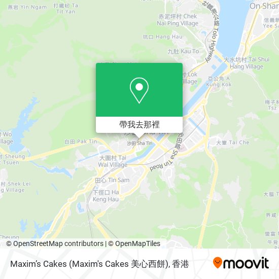 Maxim’s Cakes (Maxim's Cakes 美心西餅)地圖