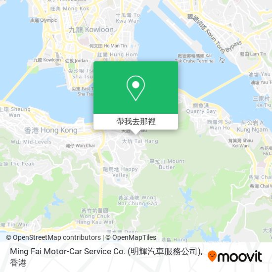 Ming Fai Motor-Car Service Co. (明輝汽車服務公司)地圖