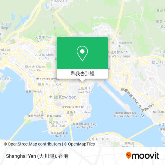 Shanghai Yen (大川滬)地圖