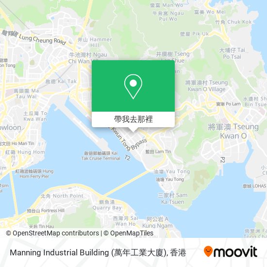 Manning Industrial Building (萬年工業大廈)地圖