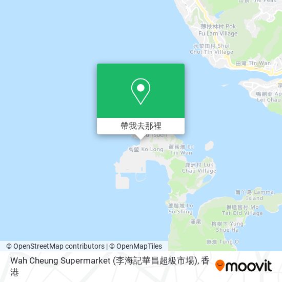 Wah Cheung Supermarket (李海記華昌超級市場)地圖