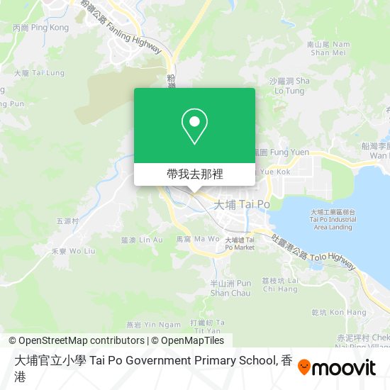 大埔官立小學 Tai Po Government Primary School地圖