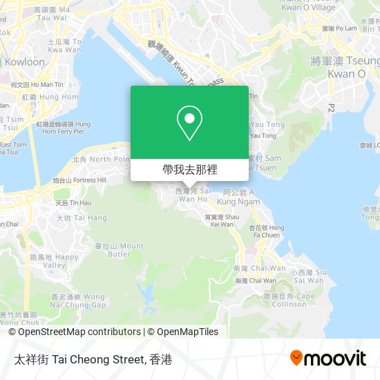 太祥街 Tai Cheong Street地圖