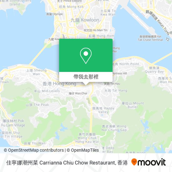 佳寧娜潮州菜 Carrianna Chiu Chow Restaurant地圖