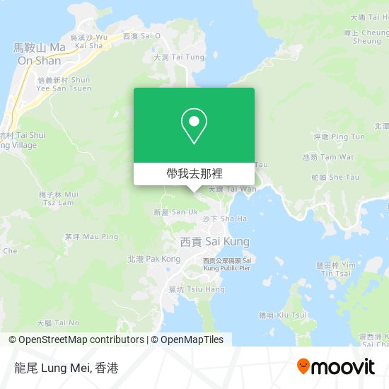 龍尾 Lung Mei地圖