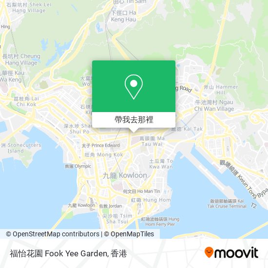 福怡花園 Fook Yee Garden地圖
