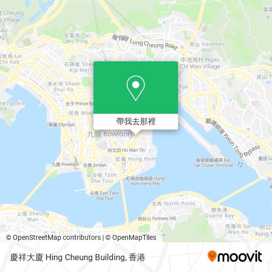 慶祥大廈 Hing Cheung Building地圖