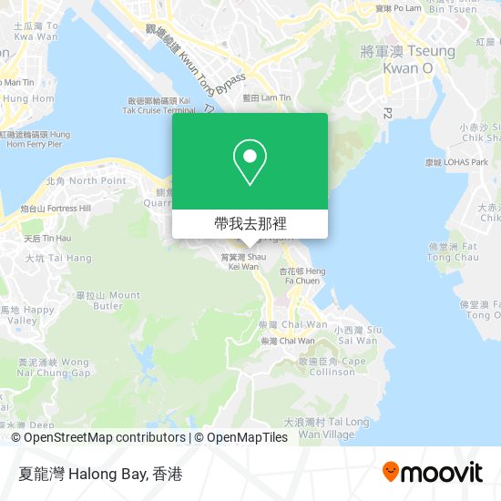 夏龍灣 Halong Bay地圖