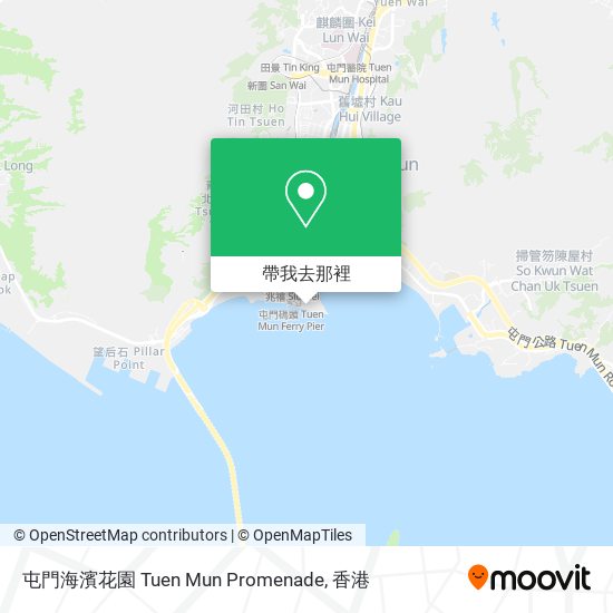 屯門海濱花園 Tuen Mun Promenade地圖