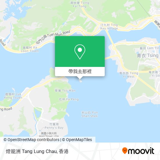 燈籠洲 Tang Lung Chau地圖
