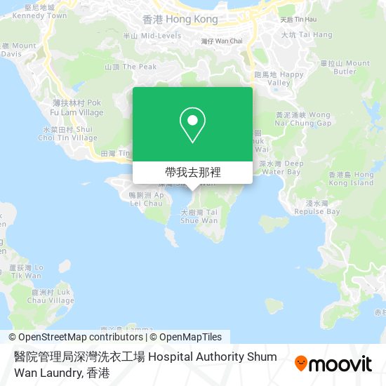 醫院管理局深灣洗衣工場 Hospital Authority Shum Wan Laundry地圖