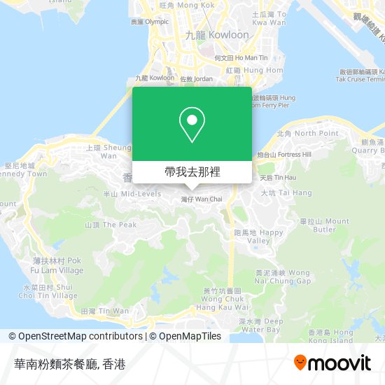 華南粉麵茶餐廳地圖
