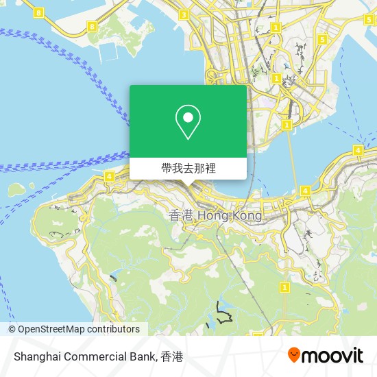 Shanghai Commercial Bank地圖