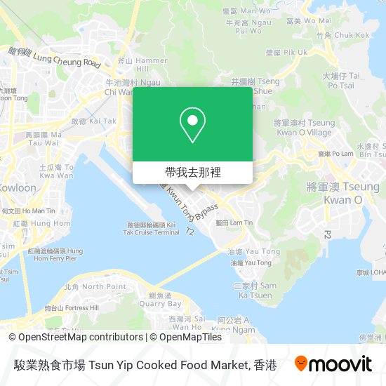 駿業熟食市場 Tsun Yip Cooked Food Market地圖