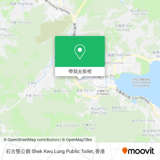 石古壟公廁 Shek Kwu Lung Public Toilet地圖