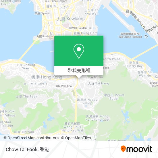 Chow Tai Fook地圖