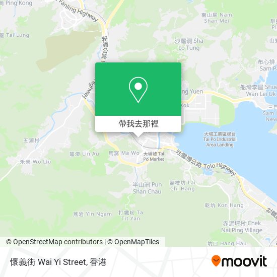 懷義街 Wai Yi Street地圖
