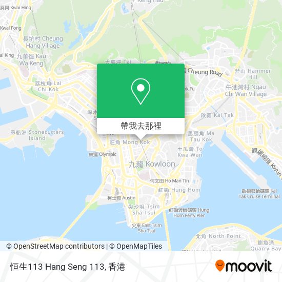 恒生113 Hang Seng 113地圖