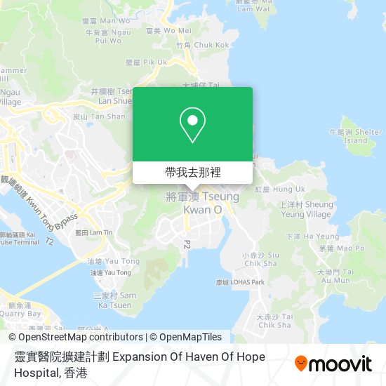 靈實醫院擴建計劃 Expansion Of Haven Of Hope Hospital地圖