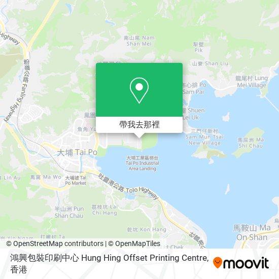 鴻興包裝印刷中心 Hung Hing Offset Printing Centre地圖