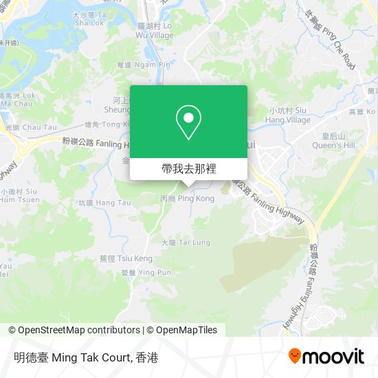 明德臺 Ming Tak Court地圖
