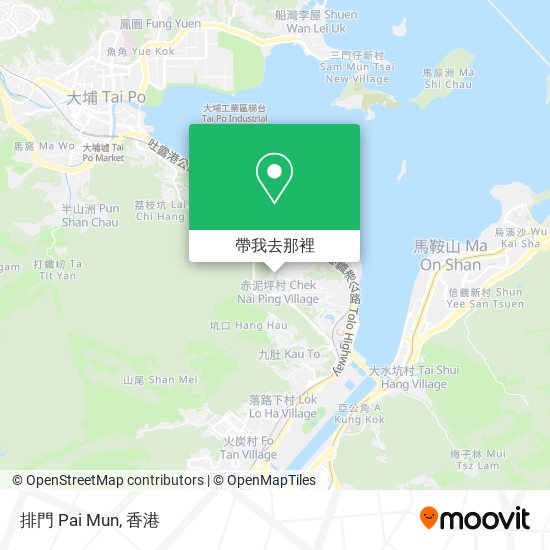 排門 Pai Mun地圖