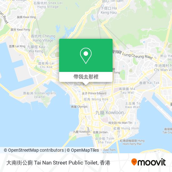 大南街公廁 Tai Nan Street Public Toilet地圖
