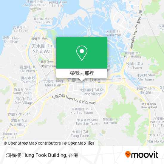 鴻福樓 Hung Fook Building地圖