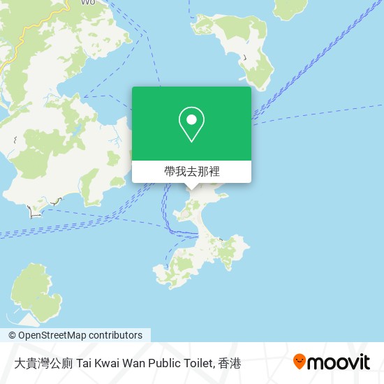 大貴灣公廁 Tai Kwai Wan Public Toilet地圖