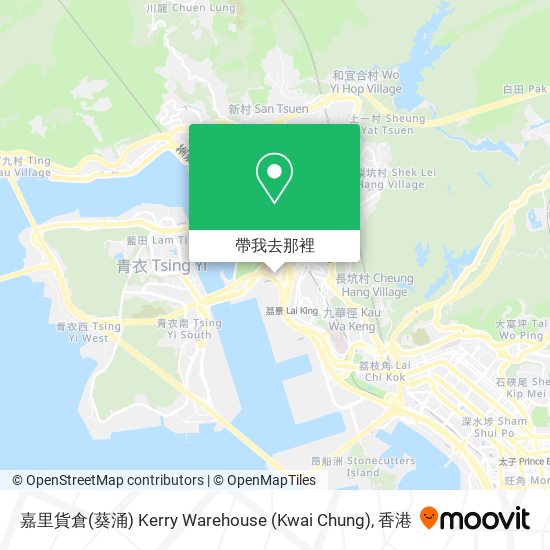 嘉里貨倉(葵涌) Kerry Warehouse (Kwai Chung)地圖
