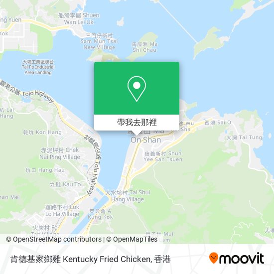 肯德基家鄉雞 Kentucky Fried Chicken地圖