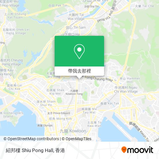 紹邦樓 Shiu Pong Hall地圖