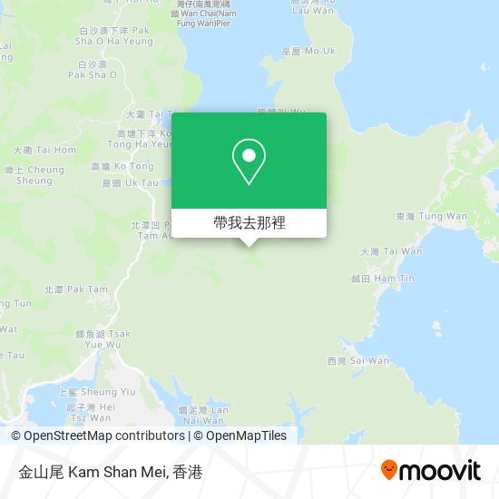 金山尾 Kam Shan Mei地圖
