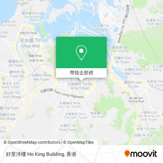 好景洋樓 Ho King Building地圖