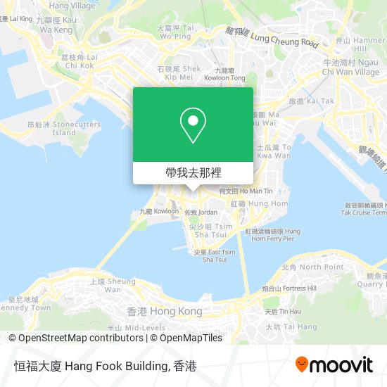 恒福大廈 Hang Fook Building地圖