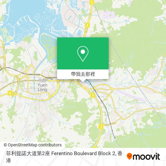 菲利提諾大道第2座 Ferentino Boulevard Block 2地圖