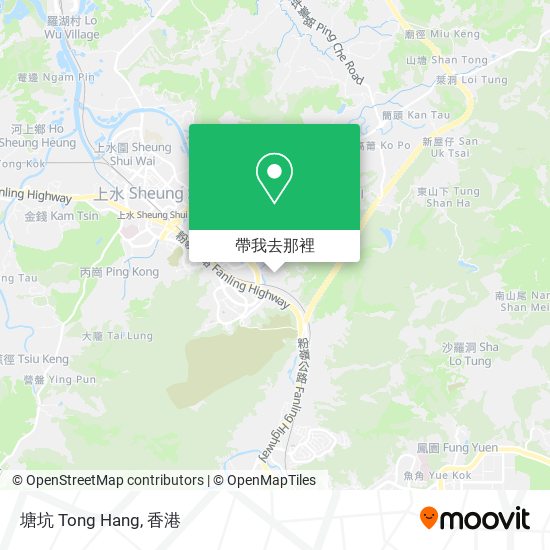 塘坑 Tong Hang地圖