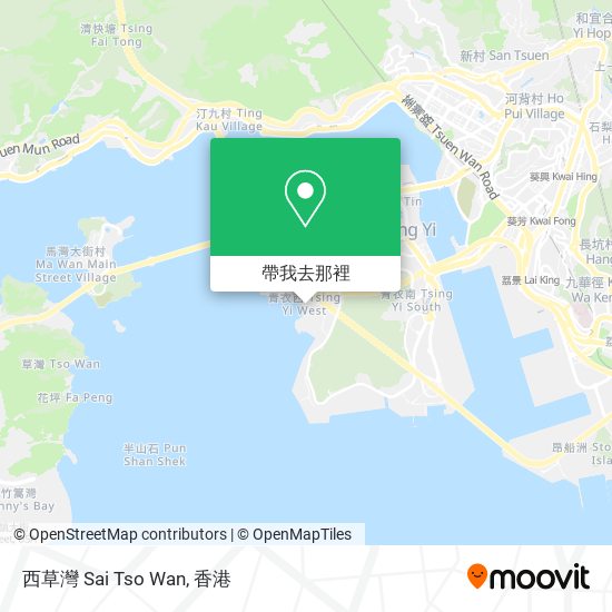西草灣 Sai Tso Wan地圖