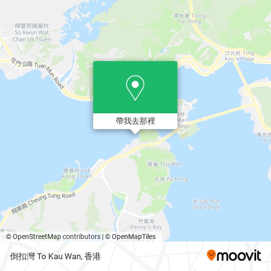 倒扣灣 To Kau Wan地圖