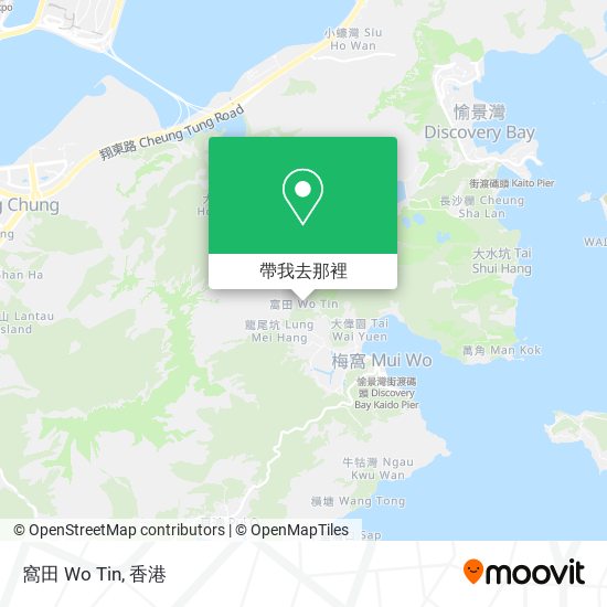 窩田 Wo Tin地圖