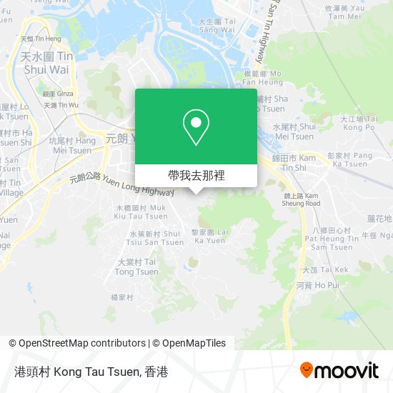港頭村 Kong Tau Tsuen地圖