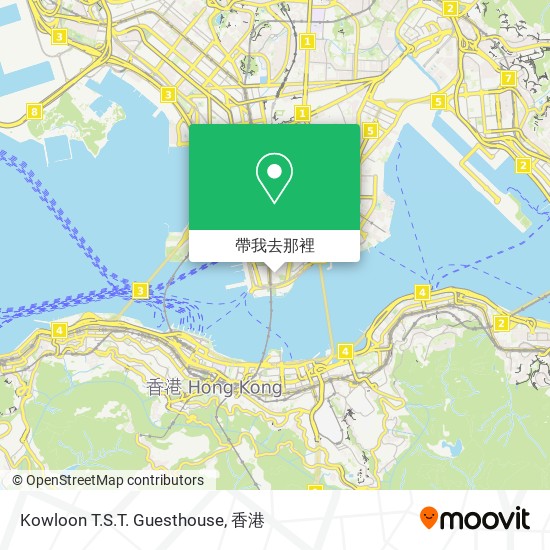 Kowloon T.S.T. Guesthouse地圖